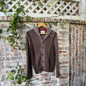 Vintage Banana Republic Brown Cardigan